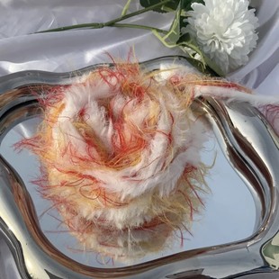 中国年|diy手编特色皮草线网红手混线毛线团ins风可编织