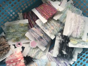 3米手混线小样diy新款手编特色长毛网红手混线毛线卡套发圈手帐