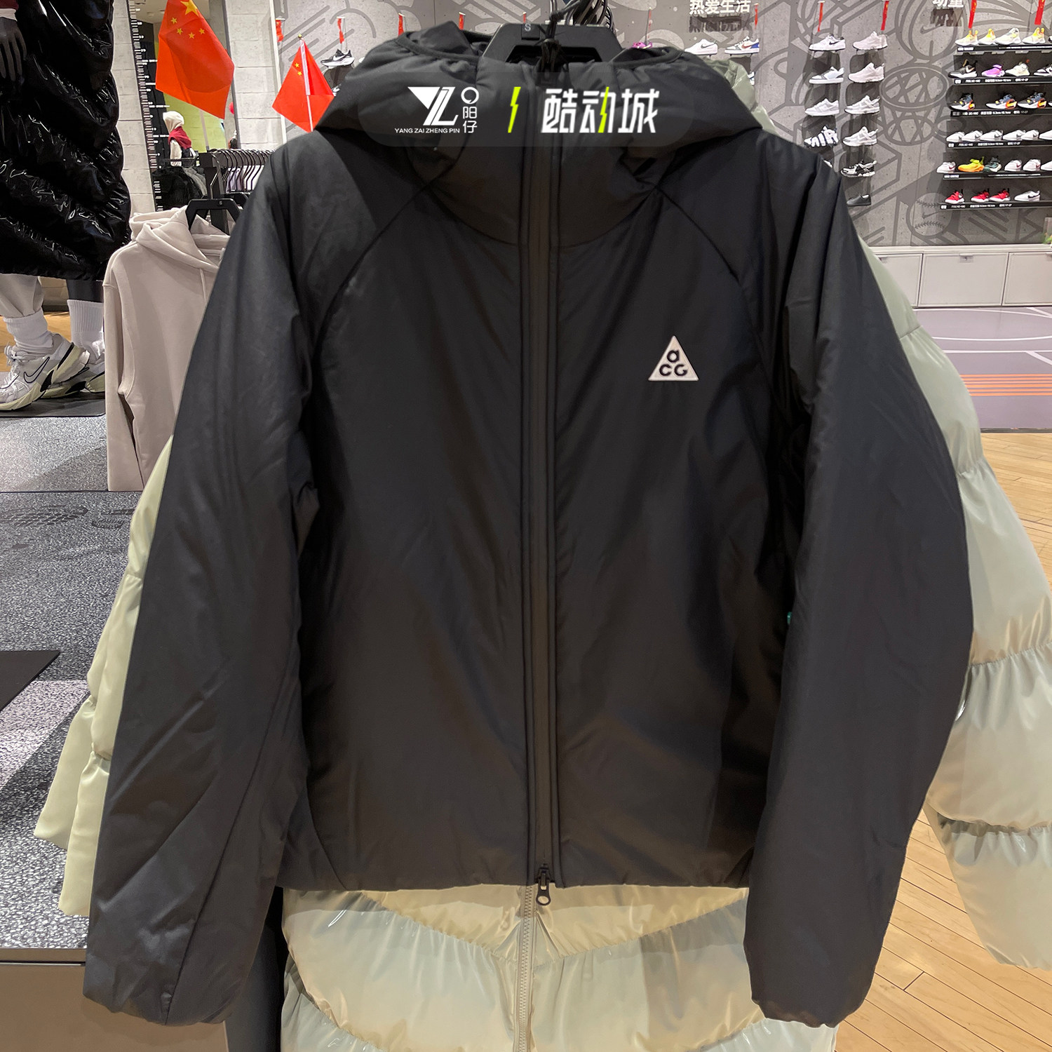 耐克ACG女运动休闲保暖棉服外套