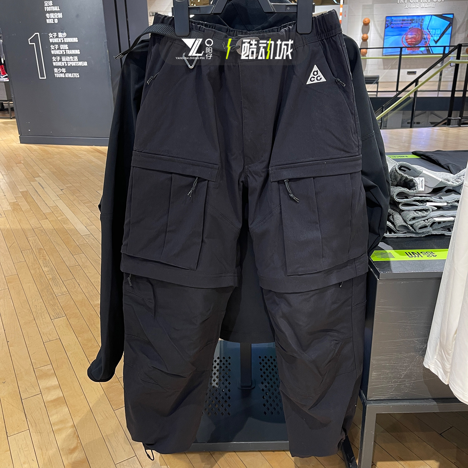 专柜正品耐克男子户外工装裤长裤