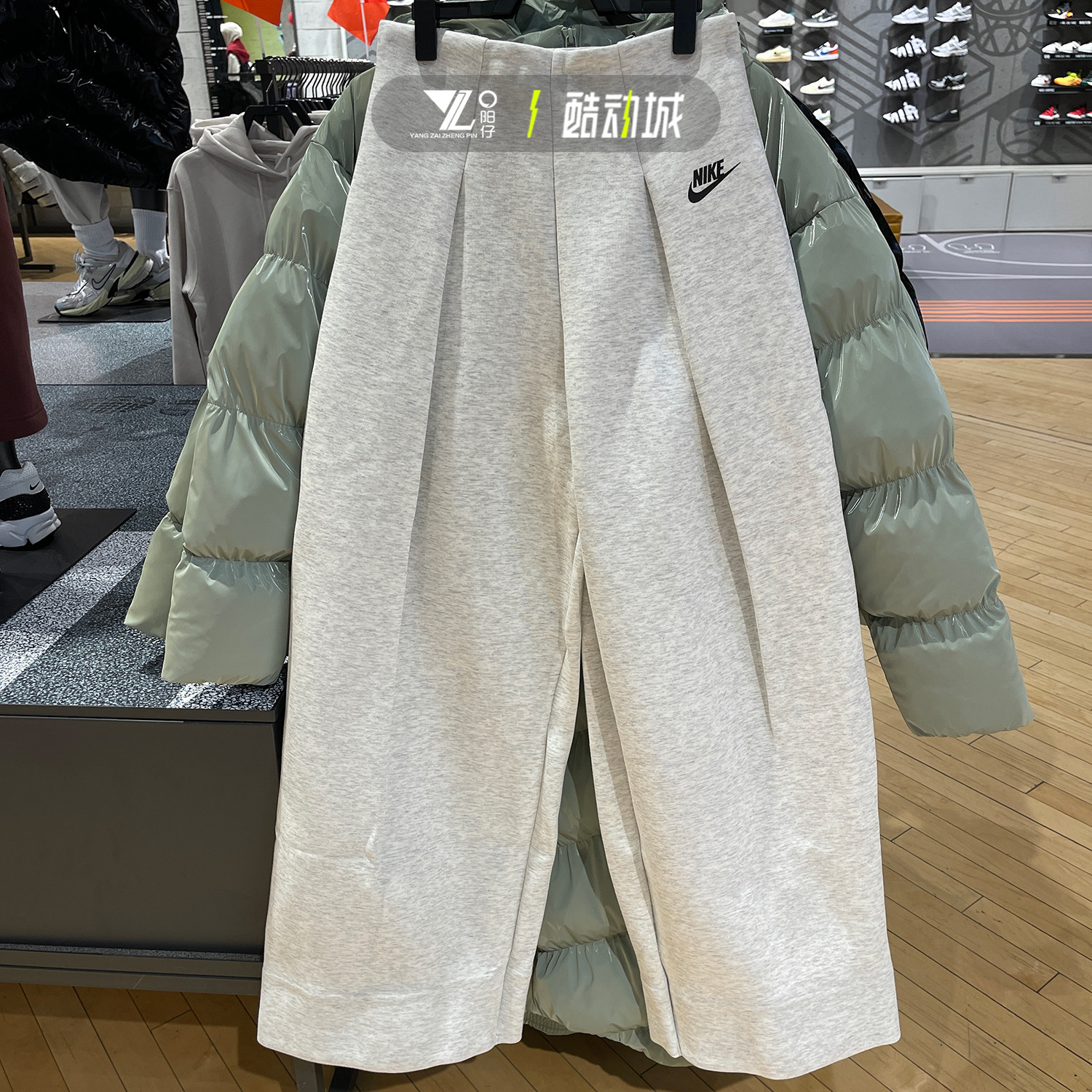 专柜正品耐克女子休闲长裤直筒裤