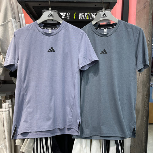 专柜正品Adidas男子运动短袖半袖