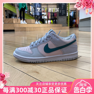 耐克Nike Dunk Low 002 正品 女子浅蓝色耐磨低帮休闲板鞋 FD1232