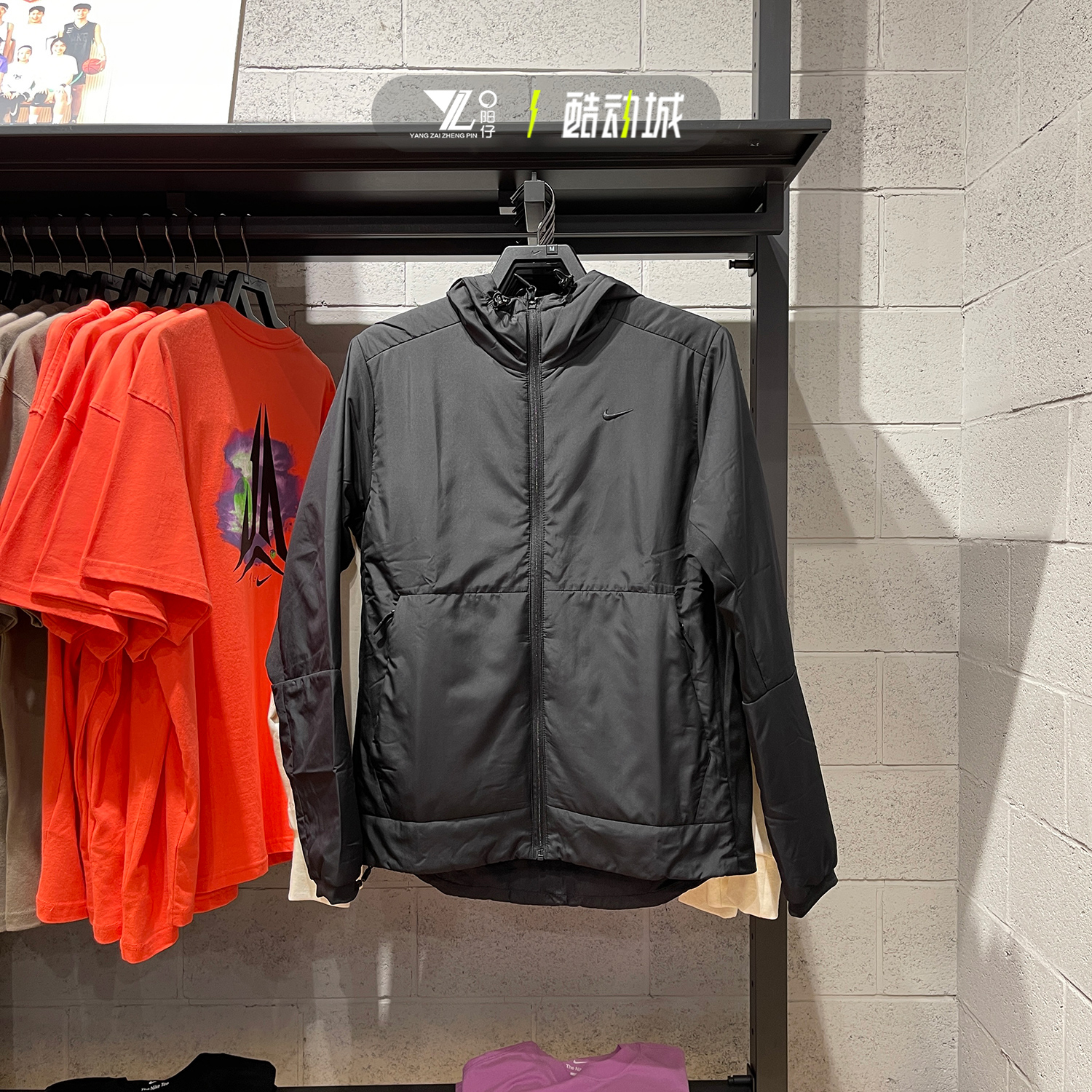 正品耐克男运动休闲连帽夹克外套