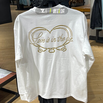 耐克情人节NIKE男透气长袖T恤