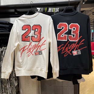 133 Jordan25年春季 印花圆领卫衣IB5605 男子针织套头衫 010 新款