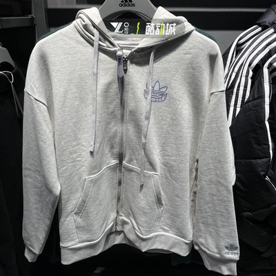 阿迪达斯三叶草男女情侣款外套