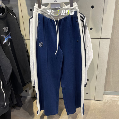 专柜正品Adidas女子休闲直筒长裤