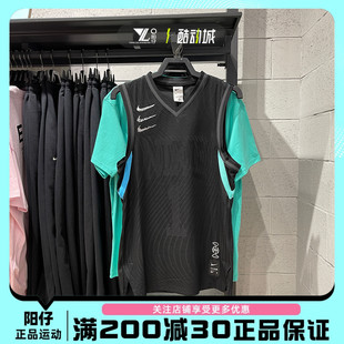 专柜正品 T恤FJ6152 背心运动休闲透气训练v领无袖 NIKE耐克男士 010