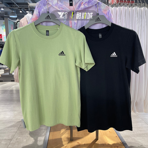 阿迪达斯男女运动休闲透气半袖