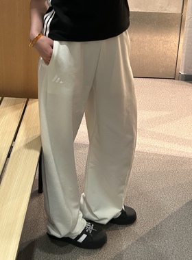 Adidas阿迪达斯女子春新款香蕉裤宽松直筒弯刀裤长裤JZ1582 1583