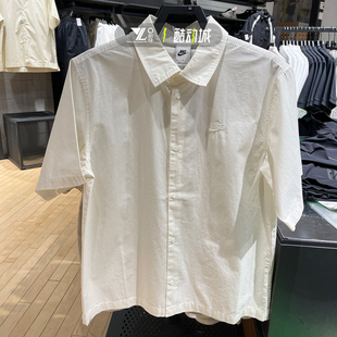 T恤HJ2030 nike耐克男子25年夏季 短袖 刺绣标宽松翻领衬衫 133 新款