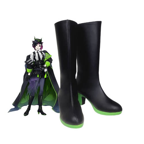 cosplay鞋子定制扭曲仙境睡美人cos鞋定做 SILVER Malleus LILIA