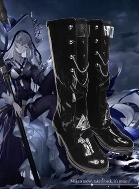 cosplay鞋高跟靴明日方舟归溟幽灵鲨艾丽妮流明掠风cos鞋定做定制