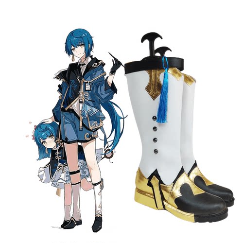 原神 COS鞋行秋 COSplay鞋定做支持来图定制