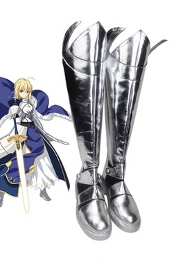 stay night saber 骑士王 亚瑟王 吾王COS鞋子定做