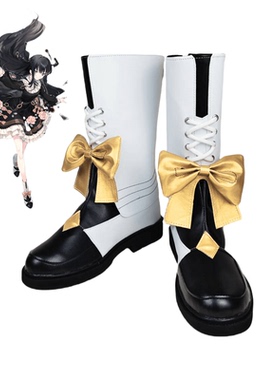 Arcaea 花对立cos鞋定制 动漫Cosplay女靴制作定制