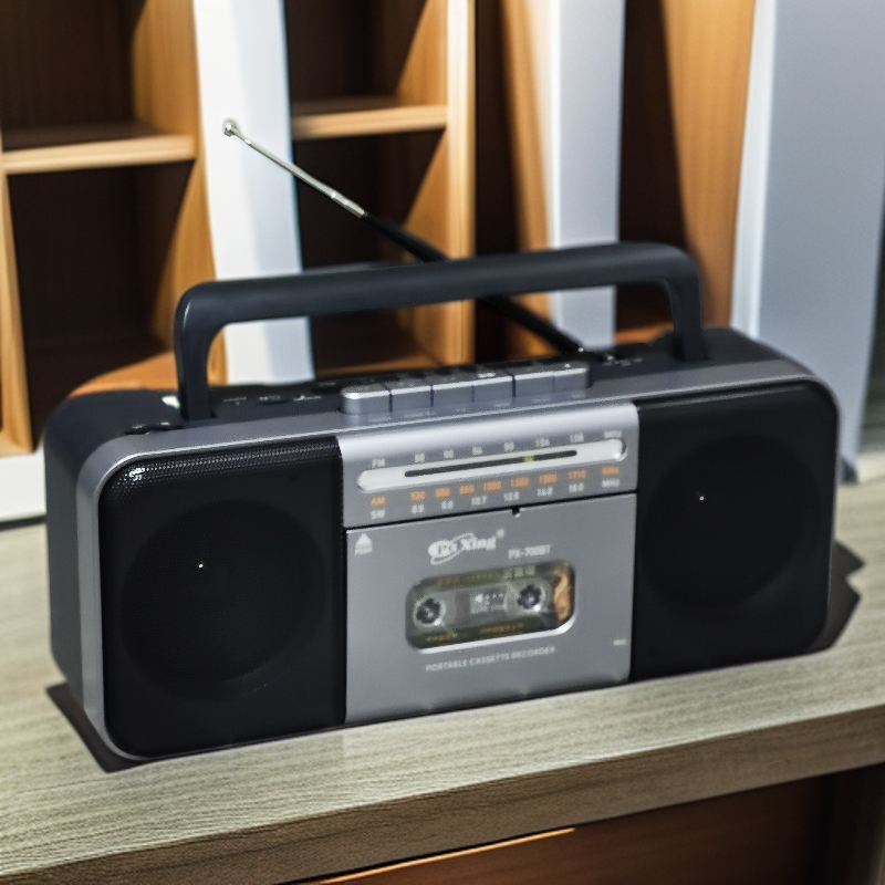 双声道立体声蓝牙录音机插卡多波段收录机多功能大音量磁带机