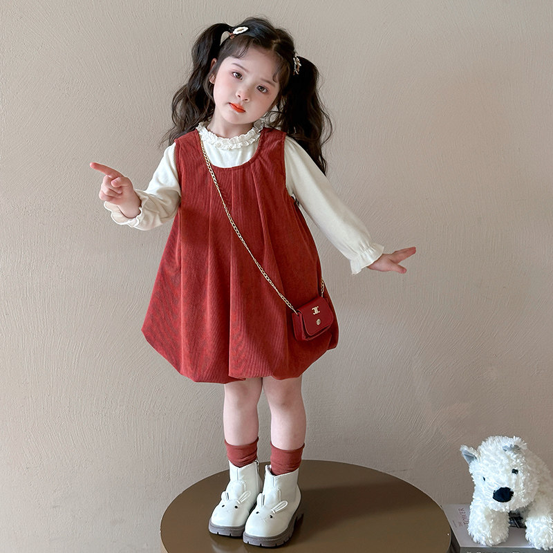 女童洋气小香风春秋季长袖连衣裙套装宝宝2026新款公主裙子秋装潮,童装/婴儿装/亲子装,连衣裙,淘宝优惠券,粉丝福利购,淘宝优惠卷
