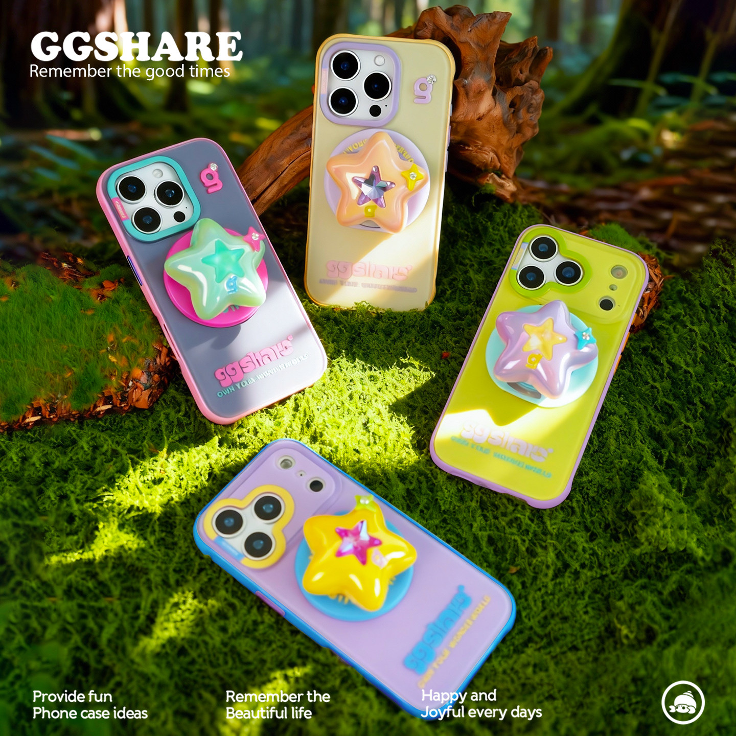 寄居蟹原创星芒甜酷新款磁吸适用iphone17promax苹果手