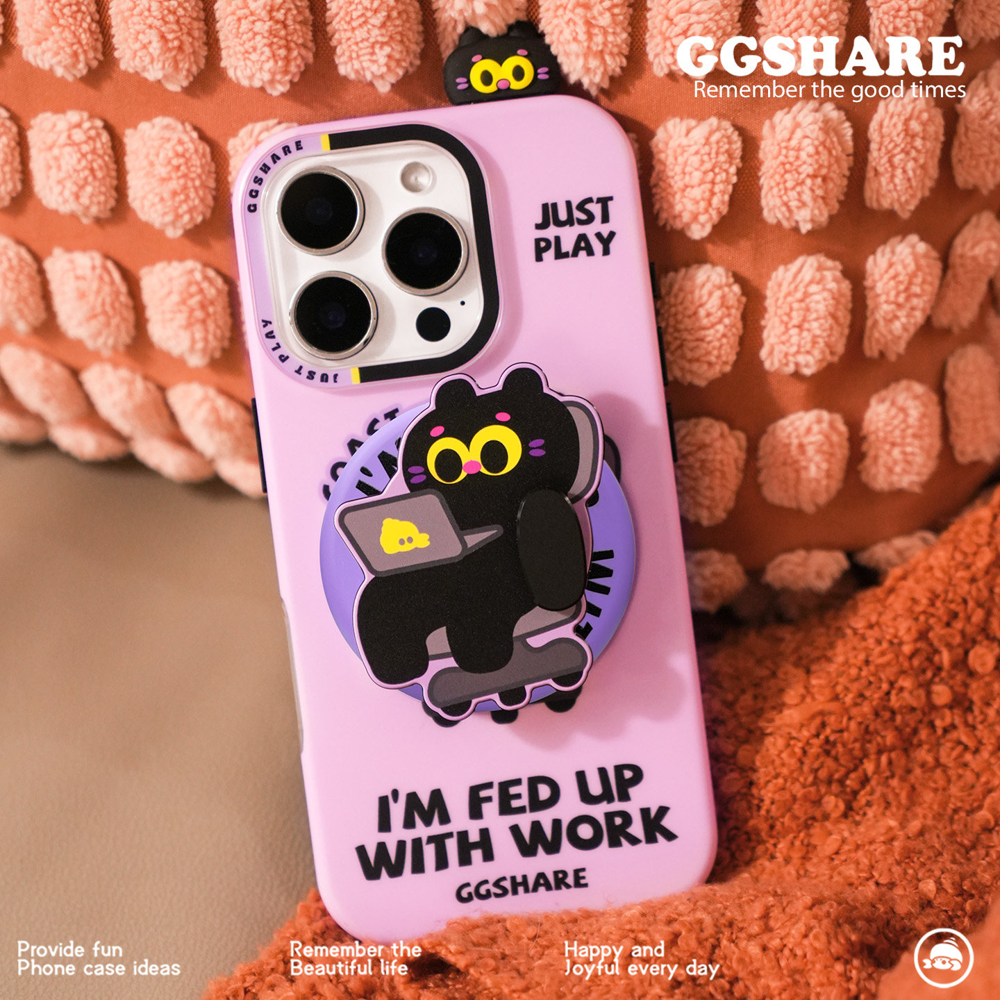 寄居蟹2026新款原创摆烂猫苹果手机壳磁吸适用17promax新