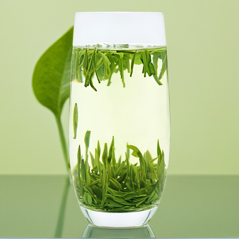 绿茶2024新茶特级浓香型高山云雾茶叶500g竹叶青针罐子装自己喝