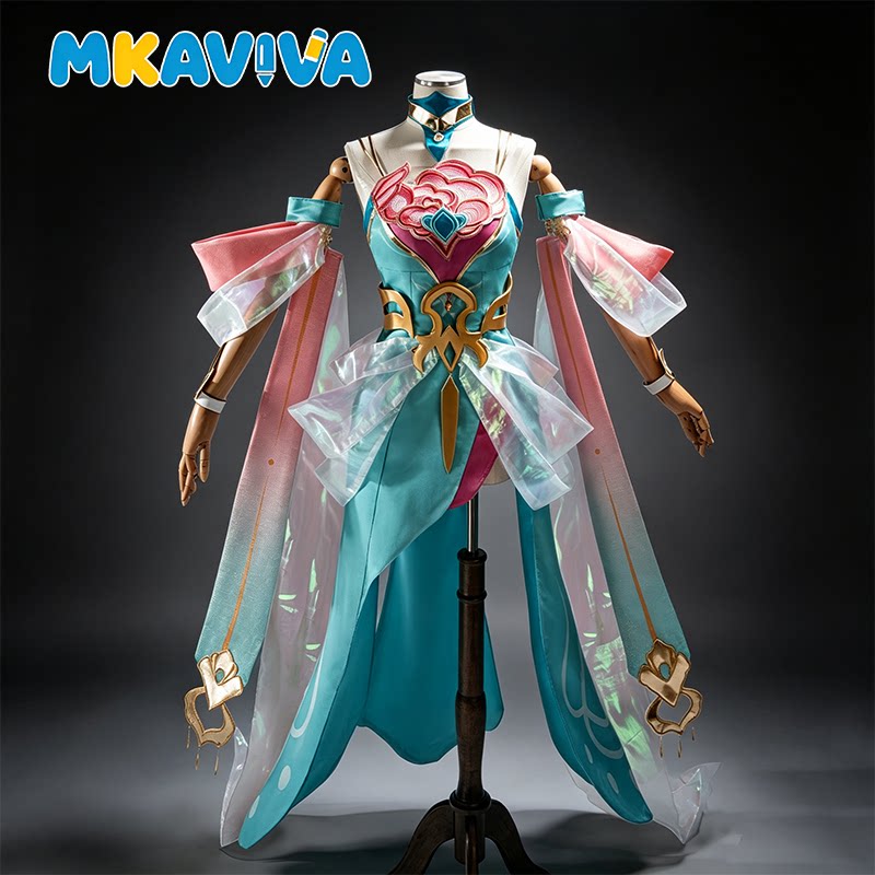 王者荣耀杨玉环原皮cosplaCosplay女装/