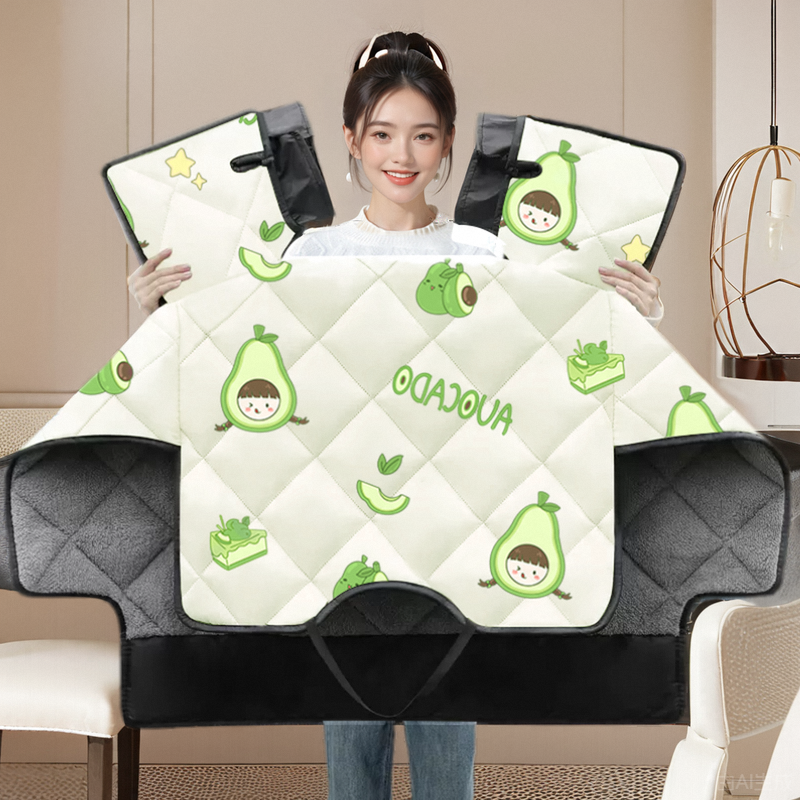 专用雅迪T12Max电动车冬季挡风被