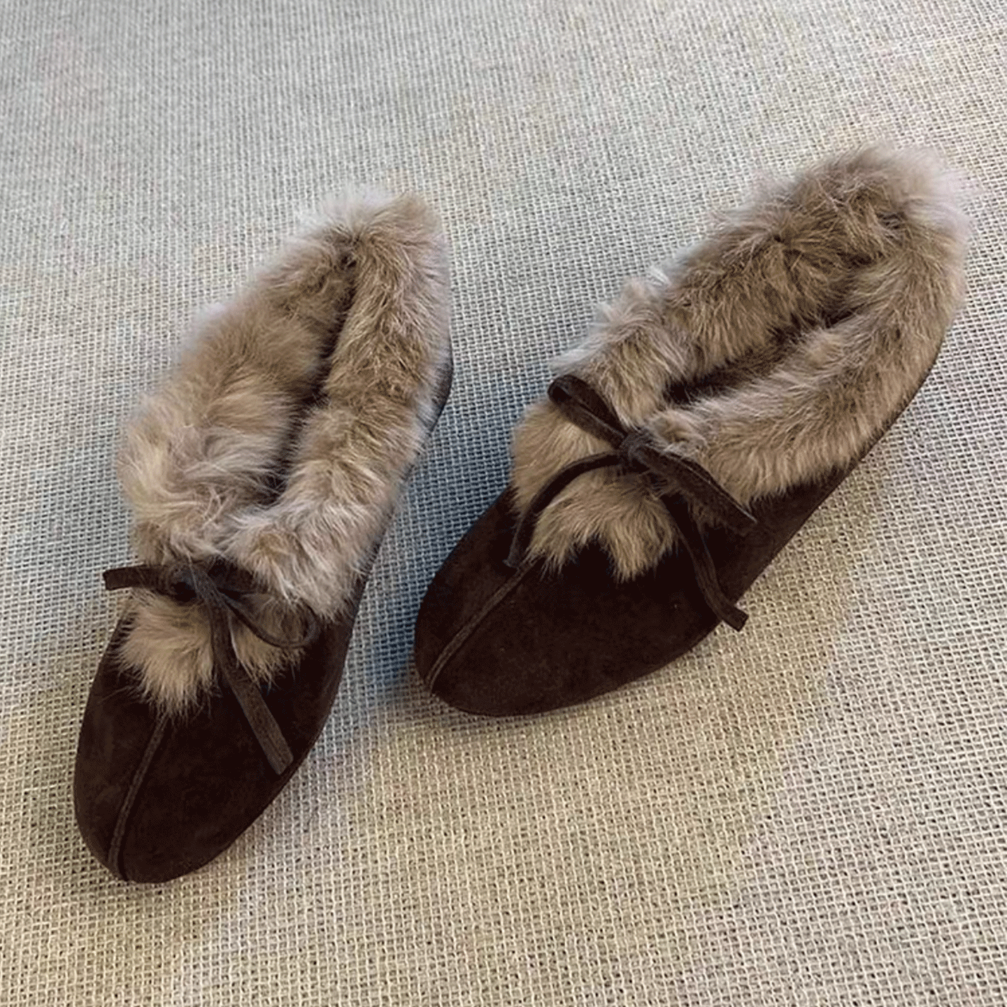 韩版圆头蝴蝶结毛毛鞋女冬季保暖加绒勃肯鞋毛绒单鞋复古增高棉鞋,女鞋,时尚雪地靴,淘宝优惠券,粉丝福利购,淘宝优惠卷