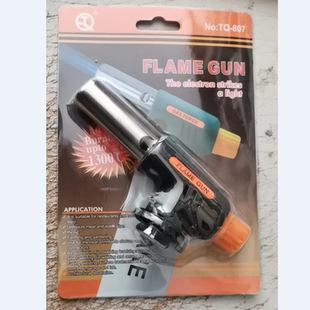 TQ-807喷火枪卡式喷火枪喷灯寿司猪毛点碳艾条点火器验金枪烘焙