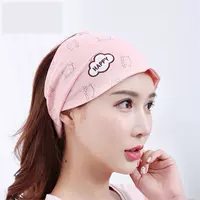 Mũ mặt trăng dễ thương phim hoạt hình mùa hè băng đô headband mỏng băng phụ nữ mang thai sau sinh bị giam cầm điều dưỡng headband mùa hè của mẹ - Mũ thai sản / Vớ / Giày mũ mềm cho phụ nữ sau sinh