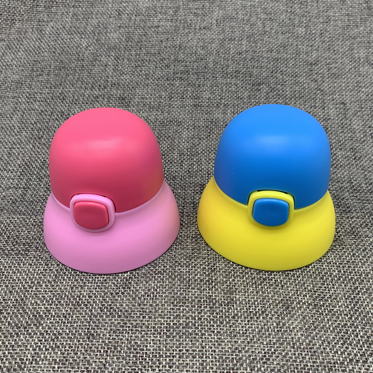 Nuby 10406 努比保温杯吸管壶轻量钢真空3D不锈钢通用水杯盖配件