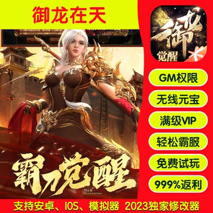 御龙在天手游畅刷版高爆率满Vgm礼包后台游戏币