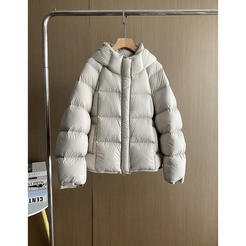 2025冬季新款加厚连帽鹅绒服女