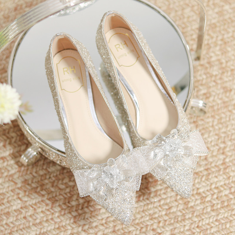 Dream Wedding Comfort: Chunky Heel Bridal Shoes for Pregnant Brides - Product image 3