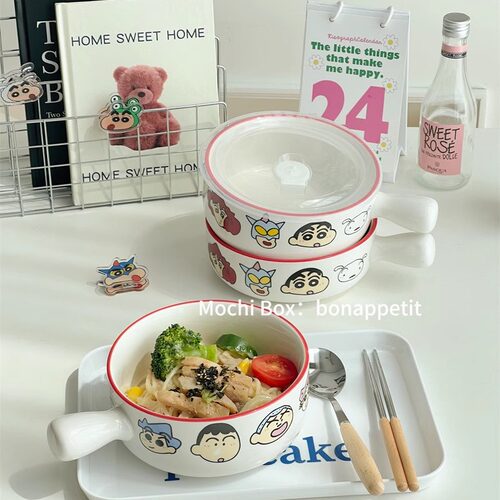 陶瓷卡通成人可微波泡面碗