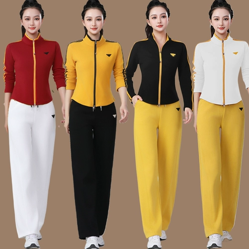 Весенний комплект, танцующий лонгслив для отдыха для спортзала