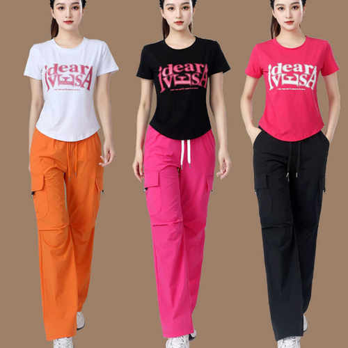 2024新款时尚广场舞运动套装