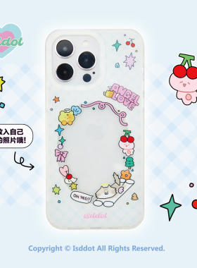isddot原创天使小猫适用iphone14promax手机壳15苹果14pro双层透明新款高级女