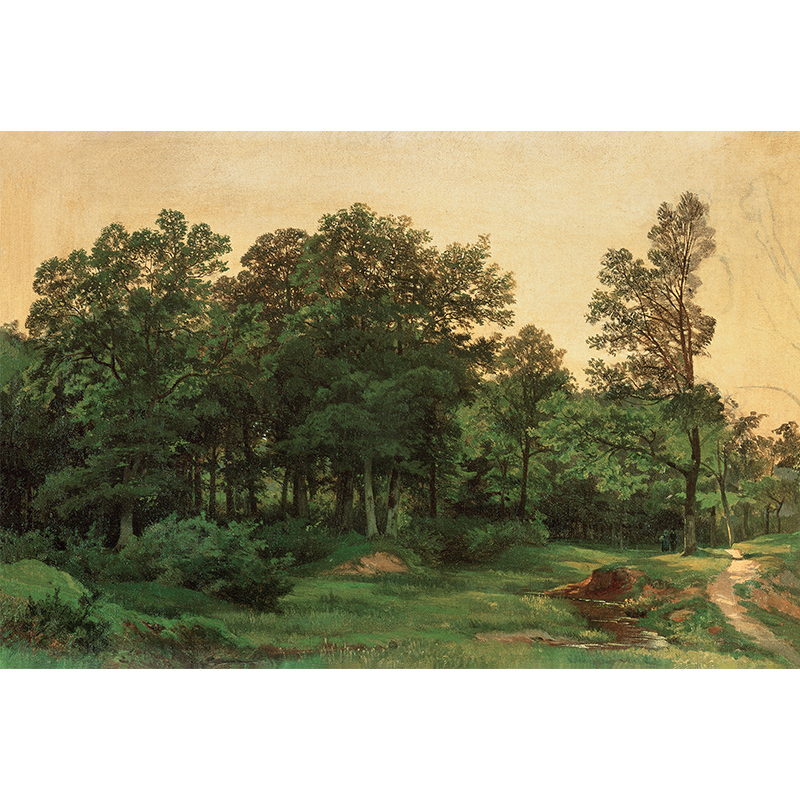 国外油画风景写实希施金装饰画客厅挂画 Ivan Shishkin 56图片