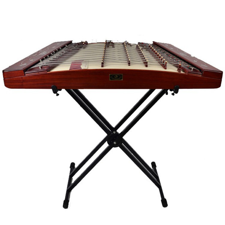 专业立式扬琴架 扬琴演出架子 可折叠杨琴支架站立式扬琴演奏架