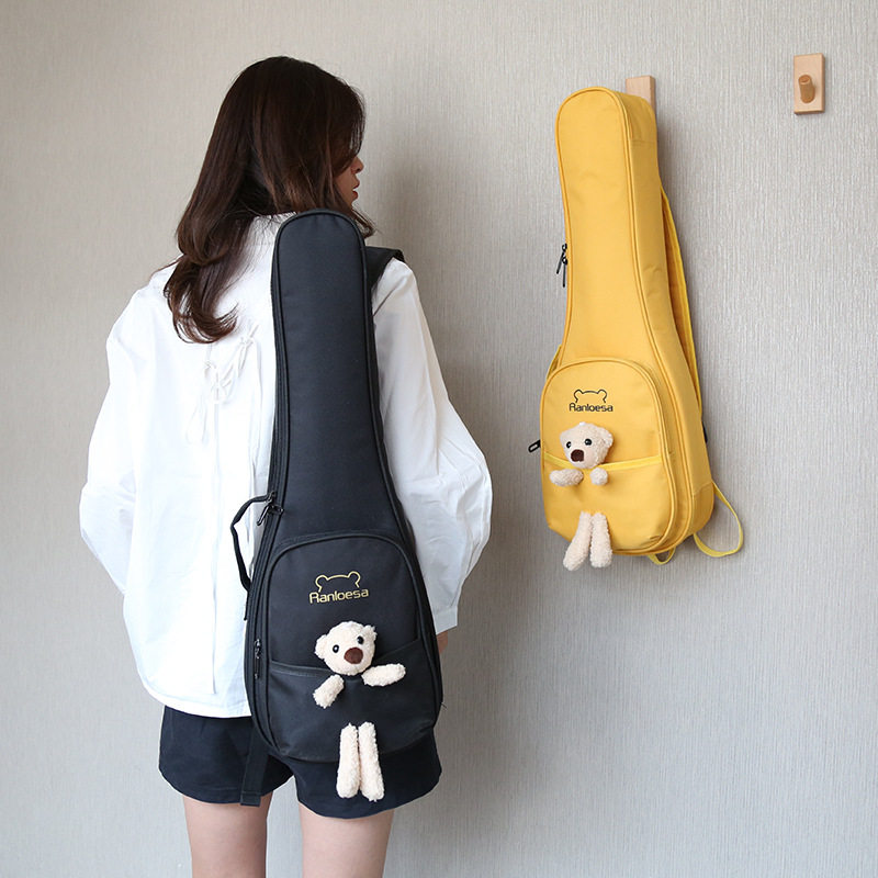 专业尤克里里琴包23寸乌克丽丽背包加厚双肩客手提便携琴袋耐用