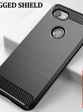 谷歌Pixel3XL商务盔甲拉丝手机壳GooglePixel3AXL硅胶全包TPU软壳