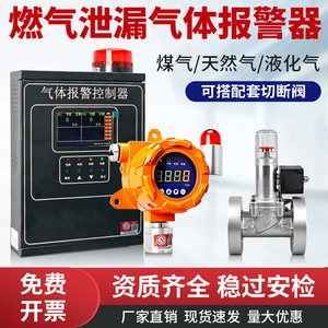 商用饭店天然气燃气报警器燊顺
