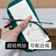 高档无框眼镜男时尚 超轻纯钛架无边框 近视眼镜变色防蓝光平光韩版