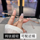 纯钛无框眼镜男近视配有度数散光超轻无边框多边形变色防蓝光潮架