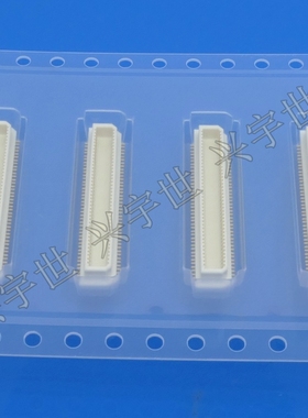 AXK680337YG 0.5mm间距板对板连接器公座80pin带定位点原装现货