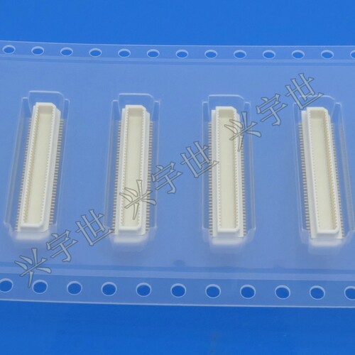 AXK680337YG 0.5mm间距板对板连接器公座80pin带定位点原装现货
