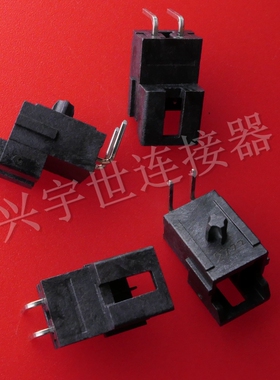 172310-1102 1723101102 2pin弯针连接器插座