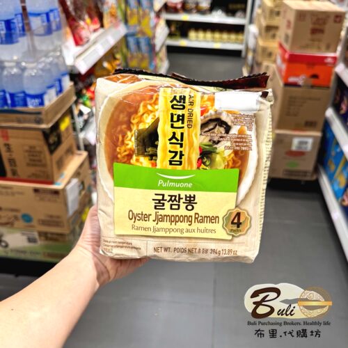 韩国Pulmuone圃木园生蚝海鲜汤面